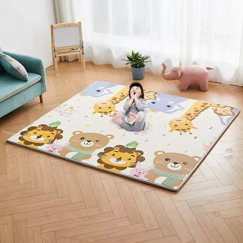 5 sizes to choose Baby Crawling Play Mats Non-toxic High-quality EPE Baby Activity Gym Carpet Baby Game Children's Safety Rug