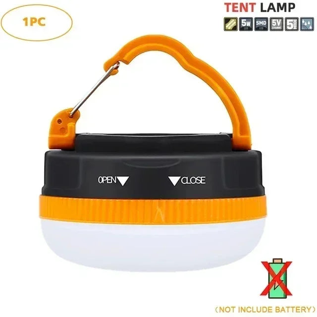 10W 1800MAH COB+LED Camping Lantern USB Rechargeable High Power Portable Tents Lamp Outdoor Hiking Night Fishing Hanging Lamp