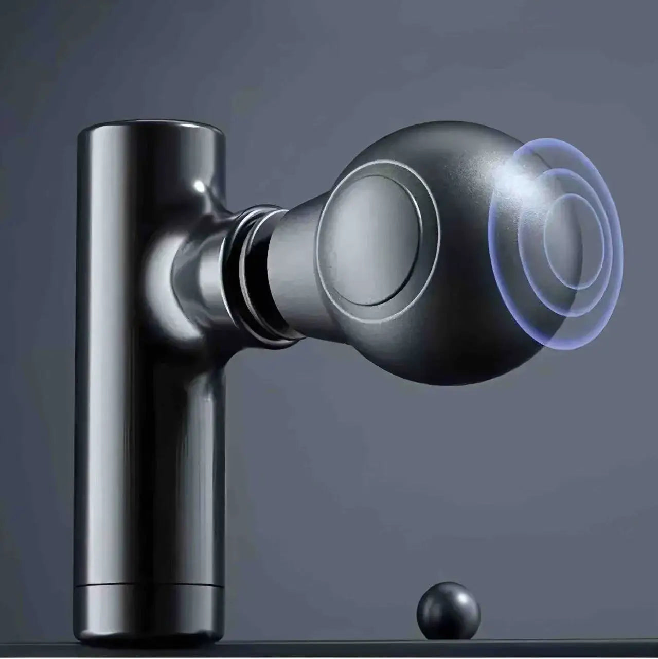 (No Silicone Sleeve) Handheld Body Massage Products Mini Silent Electric Wireless Fascial Gun Portable Massager Stick Vibration