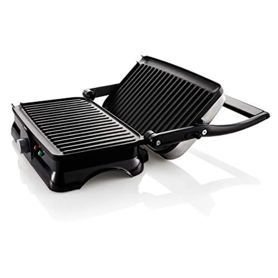 Compact Panini Maker for Small Portions Ideal for Home Use and Office Snacks Efficiently Grills Sandwiches with Even Heat Distr