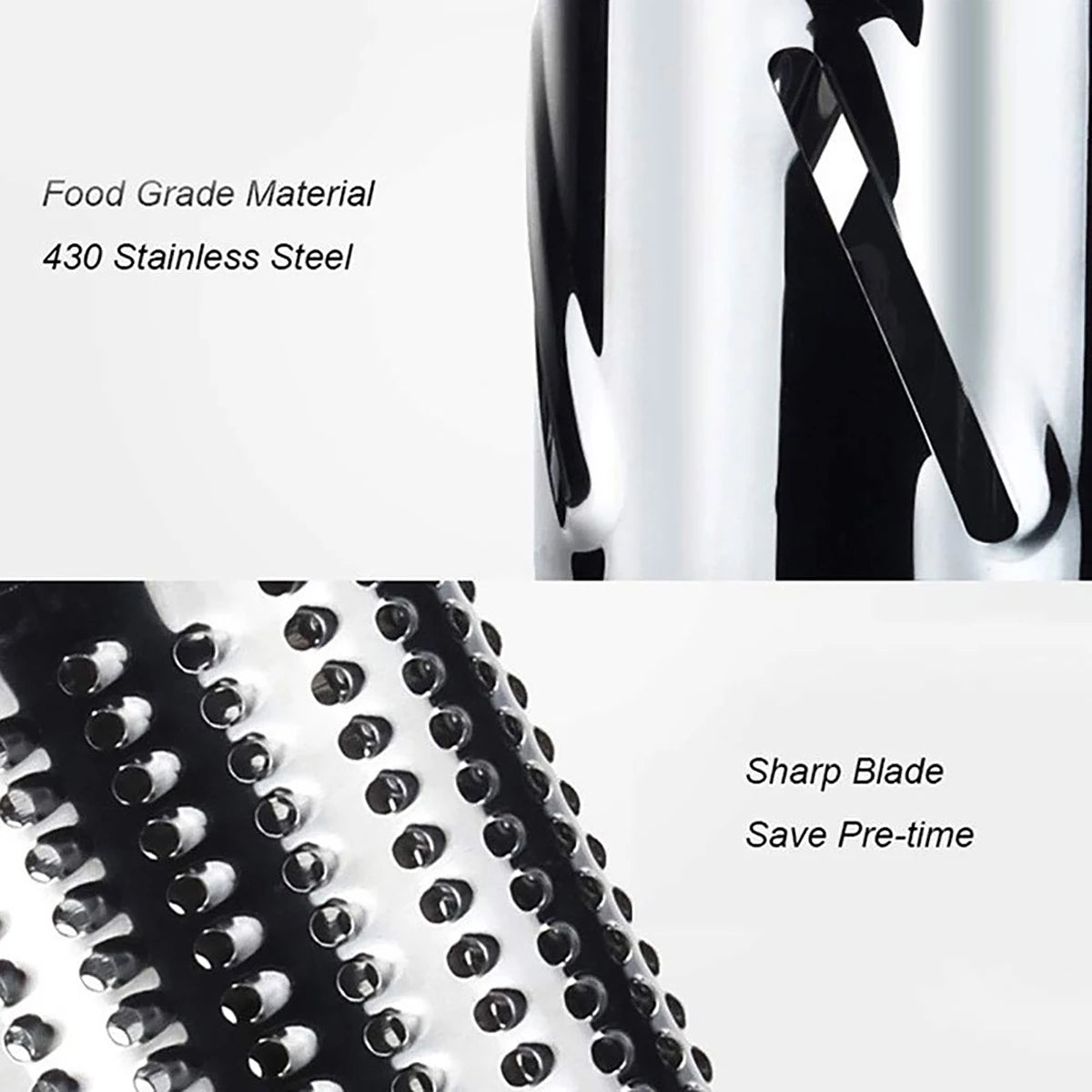 3-in-1 Manual Vegetable Slicer & Shredder – Perfect for Grating Cheese, Nuts & More!