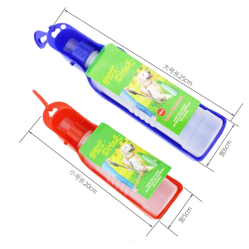 Portable Dog Water Bottle - Ideal for Walks & Hydration on the Go!