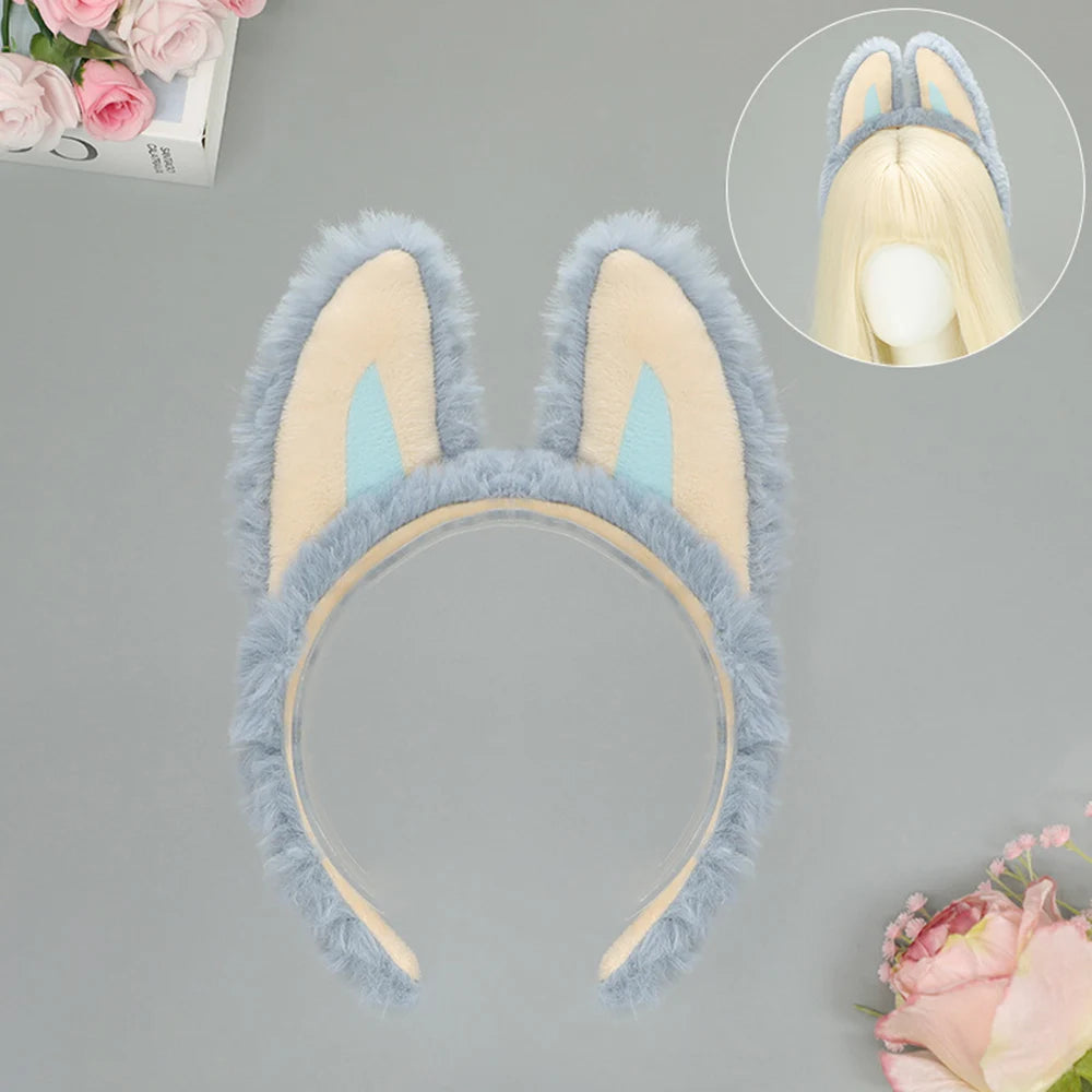 Cute Plush Antler Headband Fashion Cosplay Deer Ear Head Hoop Lolita Hair Bands Holiday Party Christmas Women Hair Accessories