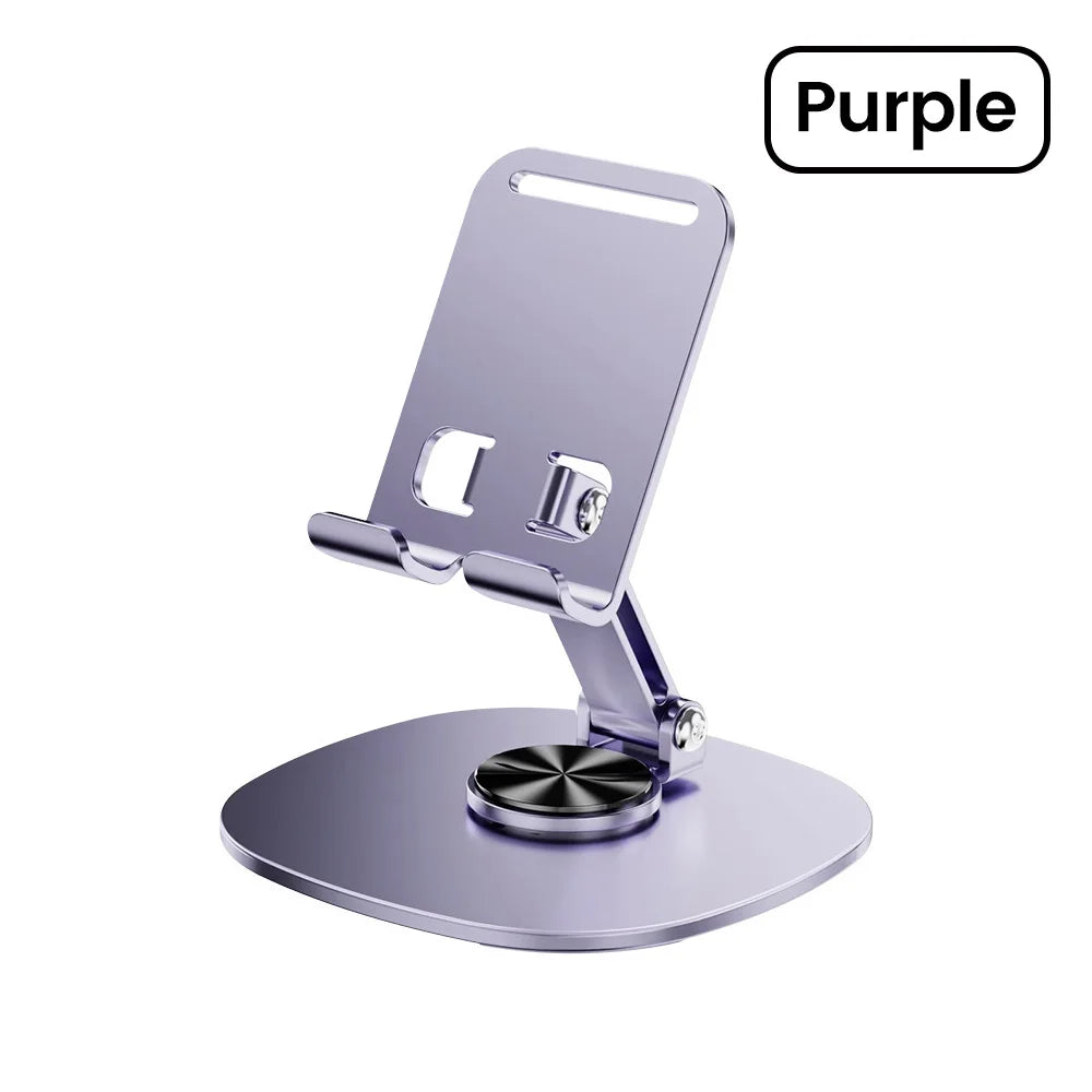 Rotating Phone Tablet Stand – Desktop Mount for iPhone & iPad