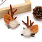 2pcs/Set Kawaii Christmas Elk Ear Hair Clip Women Girl Santa Snowman Hairpin Xmas Party Barrettes For Kids Cosplay Headwear