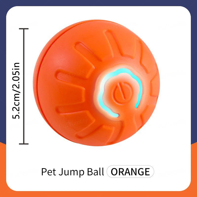 Smart Dog / Cat Toy Ball Electronic Interactive Pet Toy Moving Ball USB Automatic Moving Bouncing for Puppy Birthday Gift Cat Products
