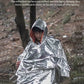 Emergency Raincoat Poncho Waterproof Rainwear Blanket Survival Camping Equipment Cold Insulation Rainwear Camping Equipment