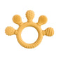 Food-Grade Silicone Teether Ring - Safe Sensory Toy for Babies 0-12 Months!