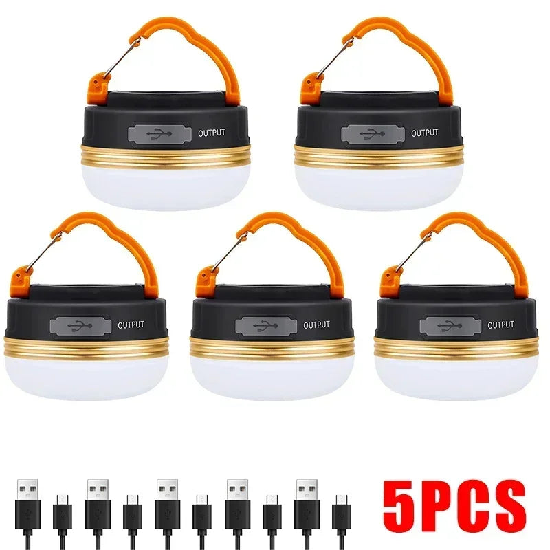 10W 1800MAH COB+LED Camping Lantern USB Rechargeable High Power Portable Tents Lamp Outdoor Hiking Night Fishing Hanging Lamp