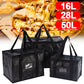 Insulated Thermal Cooler Bag Drink Storage Large Chilled Bags Cool Lunch Foods Lunch Box Zip Picnic Tin Foil Food panier repas