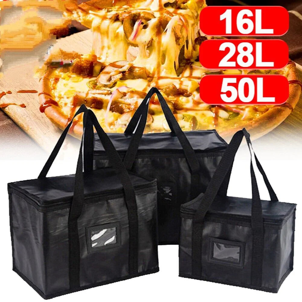 Insulated Thermal Cooler Bag Drink Storage Large Chilled Bags Cool Lunch Foods Lunch Box Zip Picnic Tin Foil Food panier repas