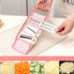 Multifunctional Vegetable & Fruit Slicer - Potato Shredder & Grater with Handle!