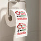 Christmas Toilet Roll Paper Happy 2026 New Year Christmas Supplies Xmas Tissue Roll Napkin Kitchen Tool Home Decoration New Year