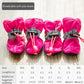 4-Pack Waterproof Anti-Slip Pet Dog Shoes for Small Pets