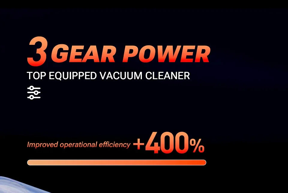 Cordless car vacuum - strong suction, portable, handheld. Perfect for quick clean-ups in your car! 🚗