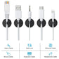 Mini Cable Organizer Clips  – Keep Wires Neat & Tidy