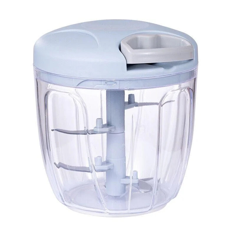 500/900ML Manual Meat Mincer & Garlic Chopper – Kitchen Vegetable Cutter