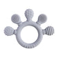 Food-Grade Silicone Teether Ring - Safe Sensory Toy for Babies 0-12 Months!