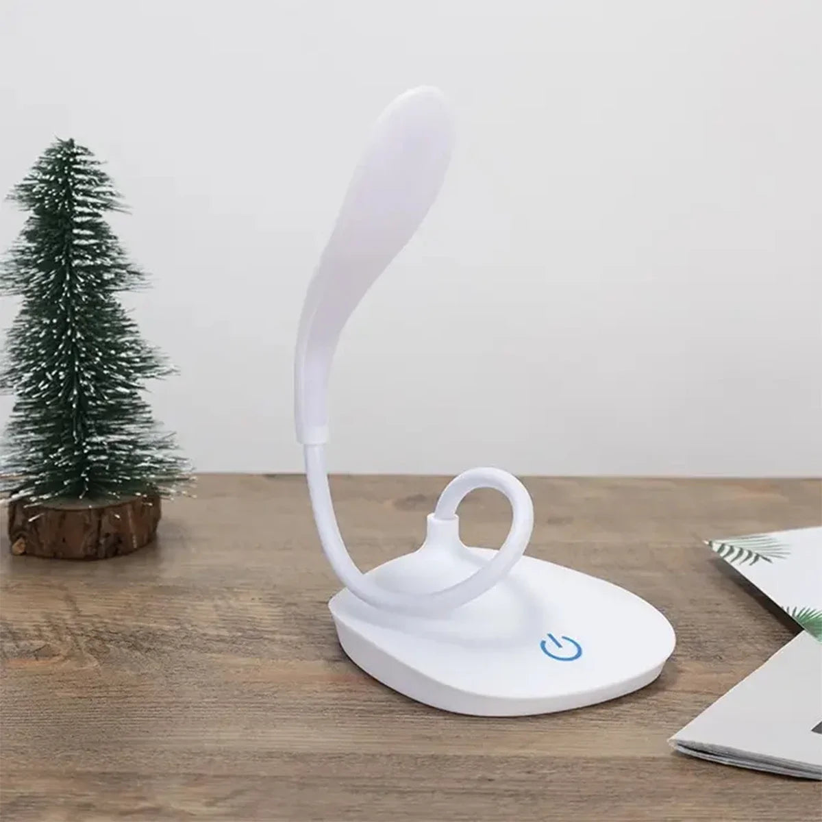 Portable LED Desk Lamp: USB Charging, Touch Dimming & Eye Protection