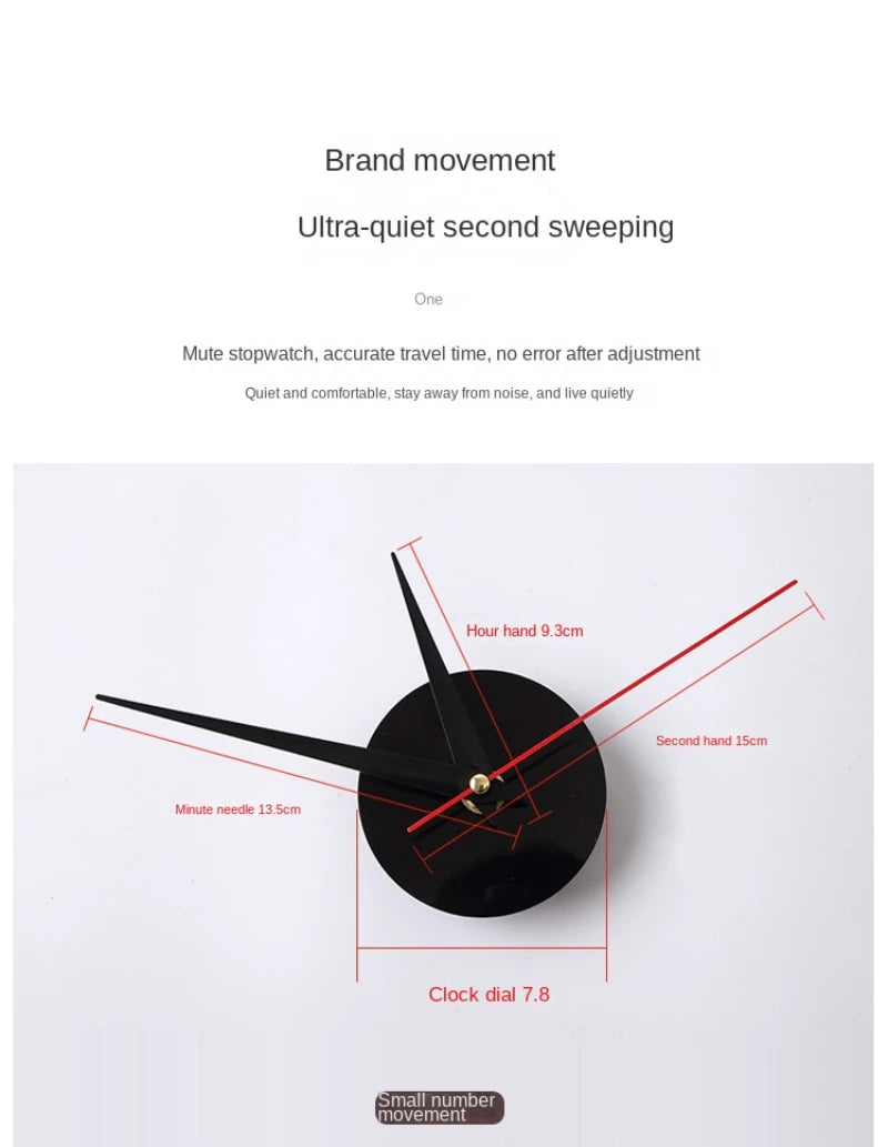 Transform Your Space: 3D Luminous Frameless DIY Wall Clock