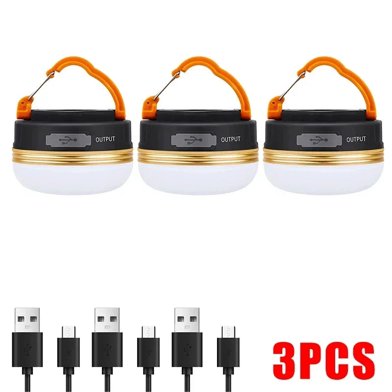 10W 1800MAH COB+LED Camping Lantern USB Rechargeable High Power Portable Tents Lamp Outdoor Hiking Night Fishing Hanging Lamp