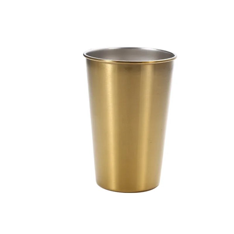Stainless Steel Travel Mug: 350ml/500ml Beer & Coffee Tumbler